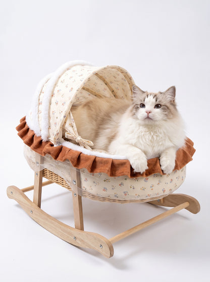 The Kitty Cradle - Rocking Cat Bed